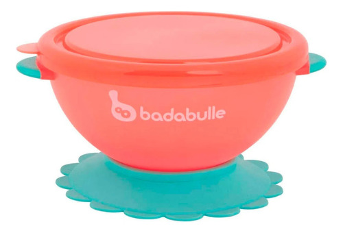 Set De 3 Bowls 2 En 1 Con Tapas Y Ventosa Badabulle B005104