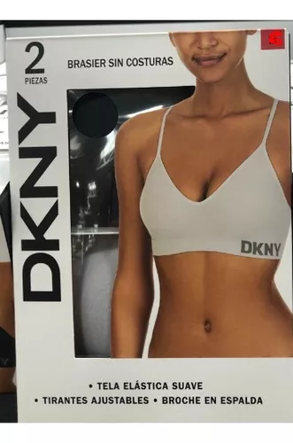 Brasier Dkny Seamless 2 Pack Bra Stretch Copas Removibles!!