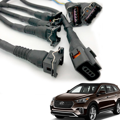 Chicote Bico Injetor Gol 1.8 Mi Ap 97 A 02 Com Capa