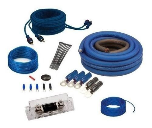 Kit De Cables Elter Elk4nl 4ga Fusible De 100amp