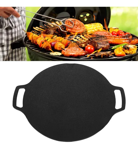 Parrilla Coreana Grande Y Redonda Para Barbacoa, Antiadheren