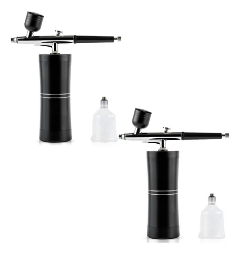 Set X2 Aerógrafo Inalámbrico Profesional Portátil Recargable