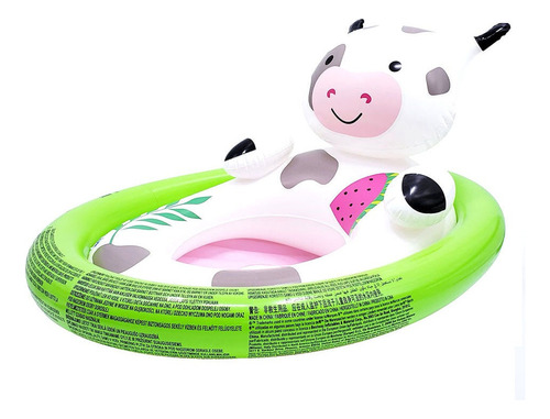 Asiento Inflable Con Sonido Modelo Vaca