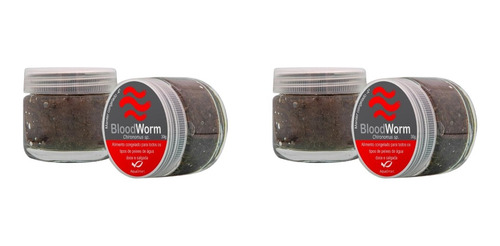Bloodworm Alimento Para Peixes - 2 Potes