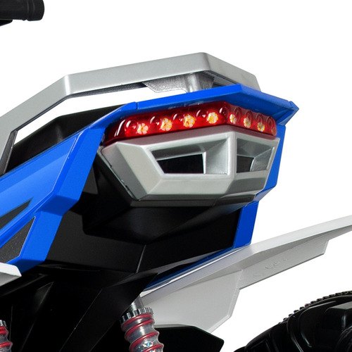 Moto Eléctrica Montable Infantil Quad Range Blue 12v Injusa Color Azul