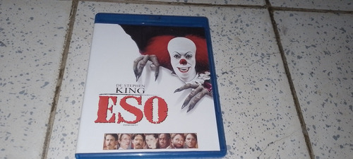 Película It Eso Mini Serie De Los 90s En Bluray Castellano (Usado)