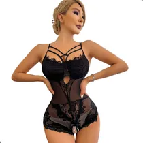 Comprar Body De Encaje Para Mujer, Lencería De Una Pieza Lenceria