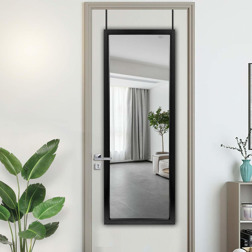 Neutype Espejo Puerta Longitud Completa Para Colgar Negro 51