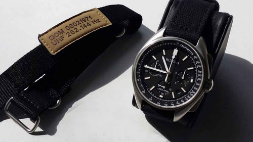 Relógio Bulova Masculino Precisionist 96b251 *moon Watch *ap