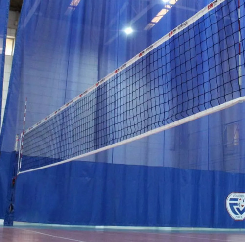 Red Malla Vóleibol UK Time Profesional Competición Fevochi Negro