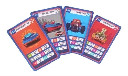 Jogos de Cartas Copag  Lister - Jogo de Cartas Hot Wheels Copag - 1un -  Copag