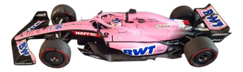 F1 Alpine A522 Gp Bahrein Fernando Alonso 1/18 Minichamps Rosa