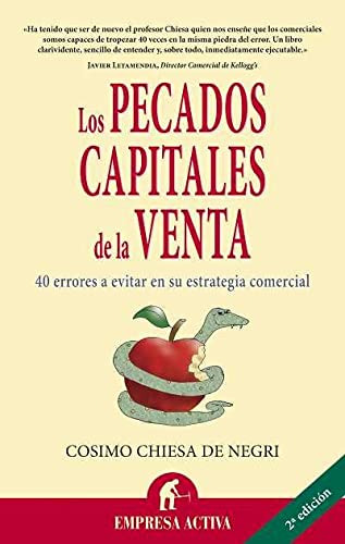 Libro Pecados Capitales De La Venta 40 Errores A Evitar En S