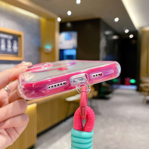 Funda Magsafe Con Cuerda De Mano Para iPhone 11, 12, 13, 14, 15, 16, 17 Pro Max, 14plus, 15plus, 16plus, A Prueba De Golpes