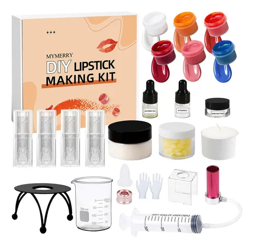 Mymerry Kit De Fabricacion De Lapiz Labial, Kit Para Hacer T
