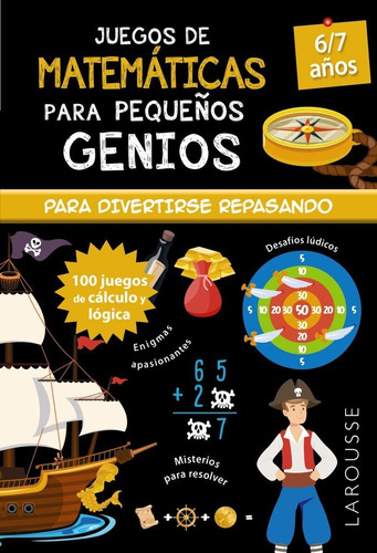 Libro Juegos De Matematicas Para Pequeã¿os Genios 6-7 Aã¿os