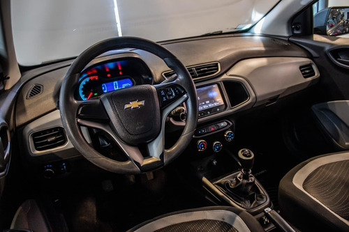 Imagen 2 de 15 de Chevrolet Prisma Lt 1.4 Gnc 129.000km 2016 Gris