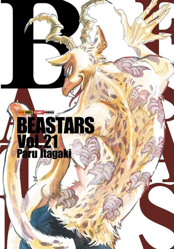 Beastars Vol. 21, de Itagaki, Paru. Editora Panini Brasil LTDA, capa mole em português, 2022