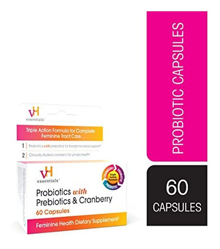 Vh Essentials Probióticos Con Prebióticos Y Arándano