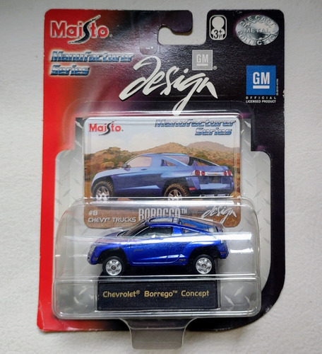 Maisto General Motors Design 1/64 Chevrolet Borrego Concept