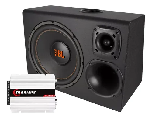 comprar Caixa Jbl Trio 12 D200 St200 Modulo Potencia Taramps 800wrms