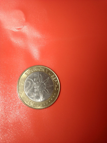 Moneda Uruguay De 2 Pesos 2016 Para Colecionistas 