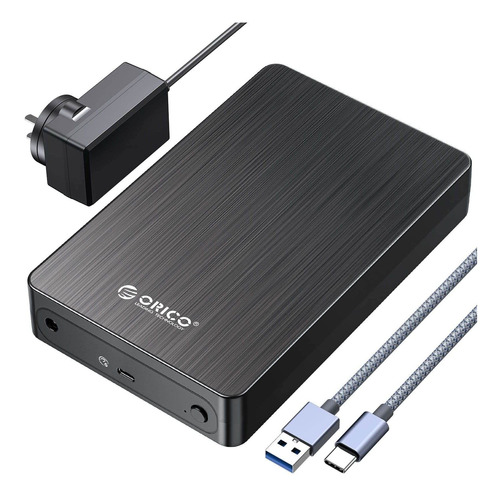 Orico Caja De Disco Duro De 3.5 Pulgadas Usb C 3.1 A Sata 6 