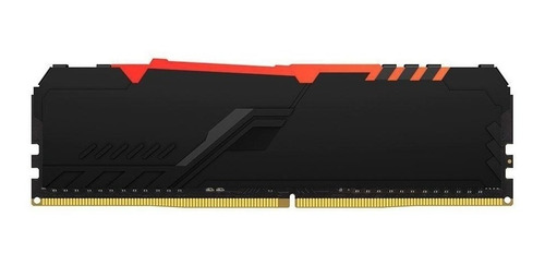 Imagem 2 de 4 de Memória Para Desktop 16gb 3200mhz Ddr4 Kingston Beast Rgb