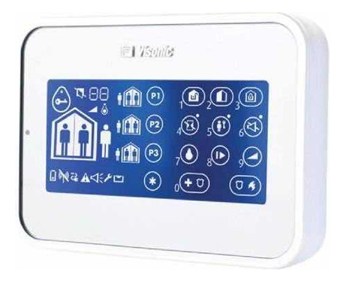 Teclado Touchscreen Para Alarma Visonic Kp-160 Pg2