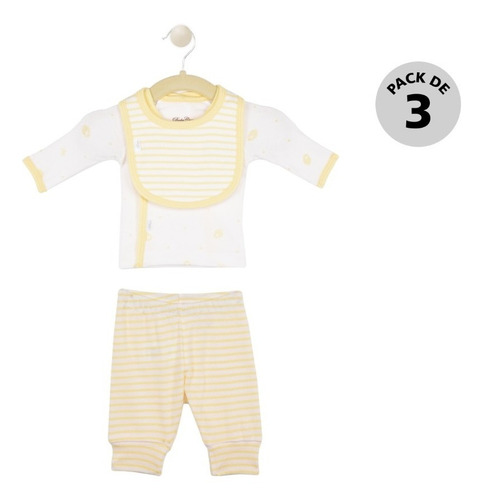 Set 3 Pzas, Pantalón, Playera Baby Creisy Multicolor Uf2712