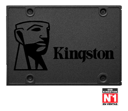 Disco sólido interno Kingston SA400S37/480G SATA III 480GB negro