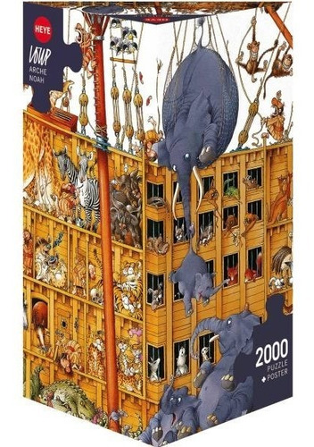 Rompecabezas Puzzle Heye Arca De Noé 2000 Piezas Nuevo 