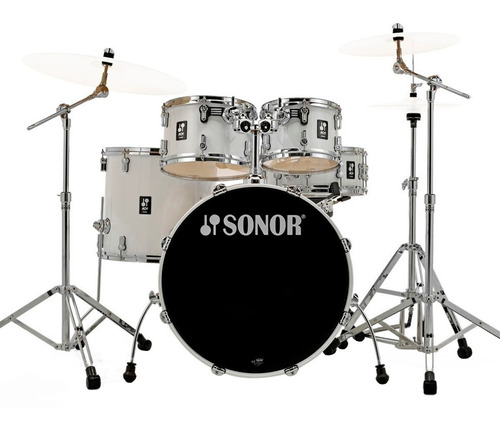 Bateria Sonor Aq1 Stage Set 5 Piezas Con Atriles Bombo 22 )