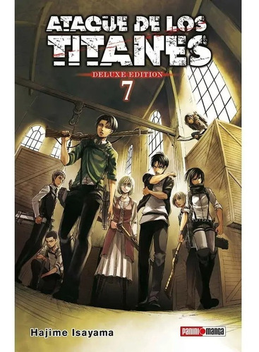Ataque De Los Titanes Aot Lux Edition 2 En 1 N.7 Manga Panin