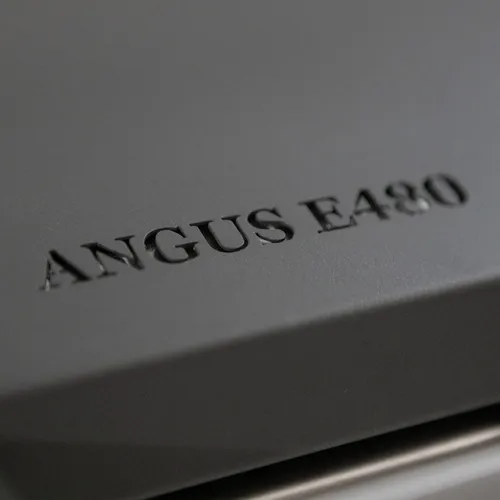 Parrilla Eléctrica Angus E480 Con Dimmer Tromen Forastero Color Gris