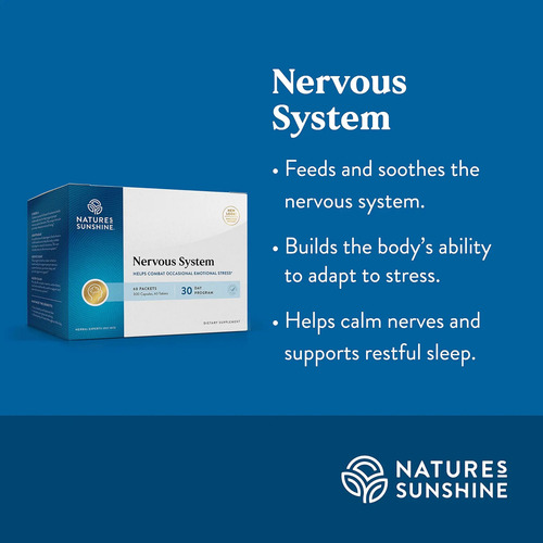 Natures Sunshine Nervous System 60pack