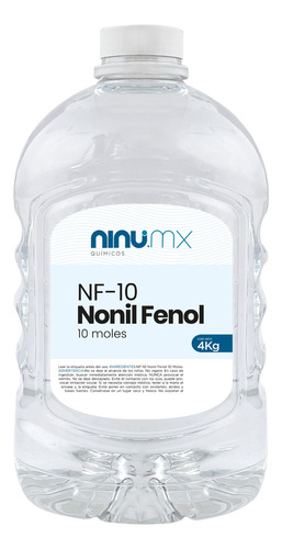 Nonil Fenol De 10 Moles Ninu Botella 4 Kg