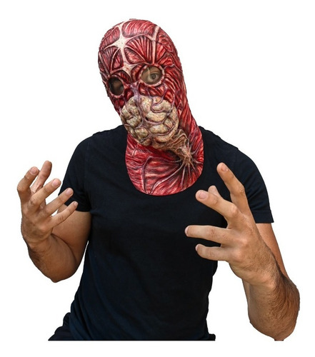 Máscara Gas Mask & Steampunk Biomechanical Creature 26959 Color Rojo