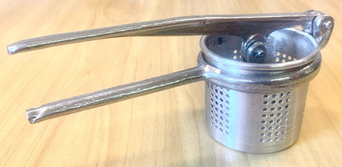Espremedor Amassador Esmagador De Batatas Alumínio Cor Do Cabo Prateado