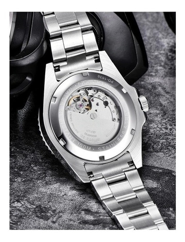 Relógio Auto Pagani Design Diver 100m Movimento Seiko Pd1639