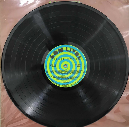 Lp Vinil Pecado Capital - 1975 - Mv (Usado)