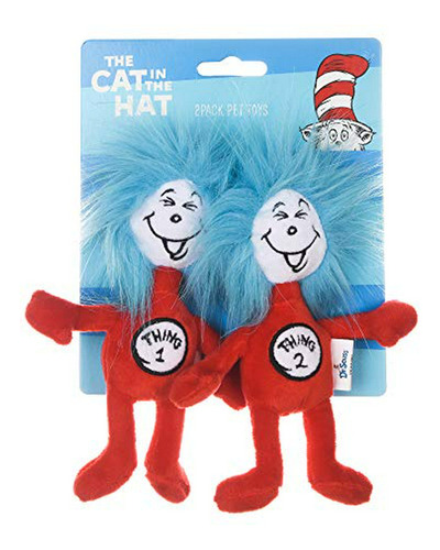 Dr. Seuss The Cat In The Hat Multi-piece Cat Toys With Catni