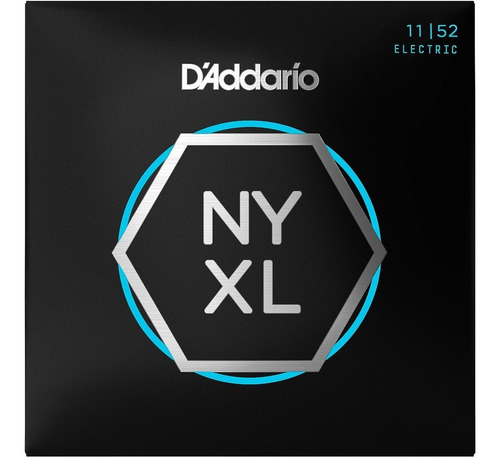 D'addario Nyxl Medium Top/heavy Bottom 11-52 (3-pack)