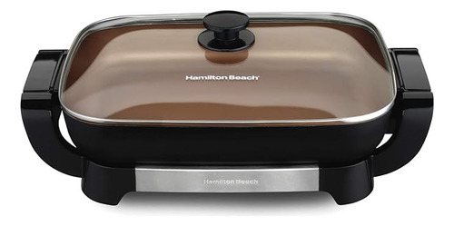 Hamilton Beach Durathon Sarten Electrica Ceramica Con Sarten