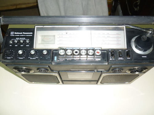 Radio Cassette National Panasonic Rs-4300fds. Para Reparar (Usado)