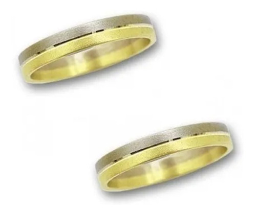 Alianzas Casamiento Oro 18k Cod: 3425 Joyeria Esponda