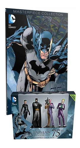Livro Box De Luxo - Dc Masterpiece Edição 1 - Batman 75 Anos