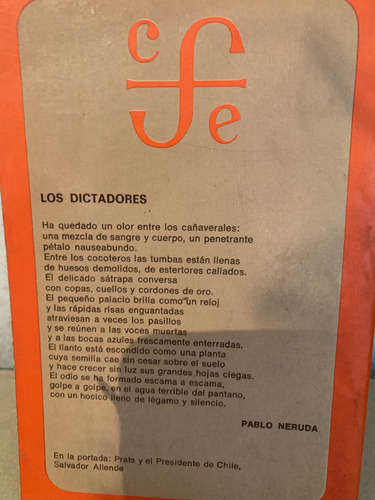 Una Vida Por La Legalidad Carlos Prats Primera Edición Fce (Usado)