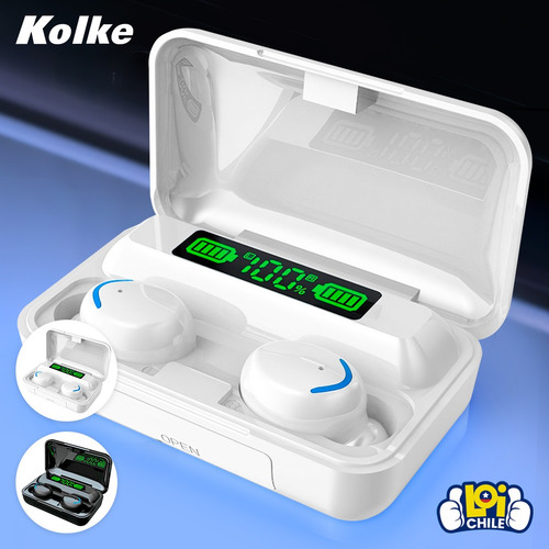 Audífonos Tws Kolke Inalámbricos Control Touch Display Led