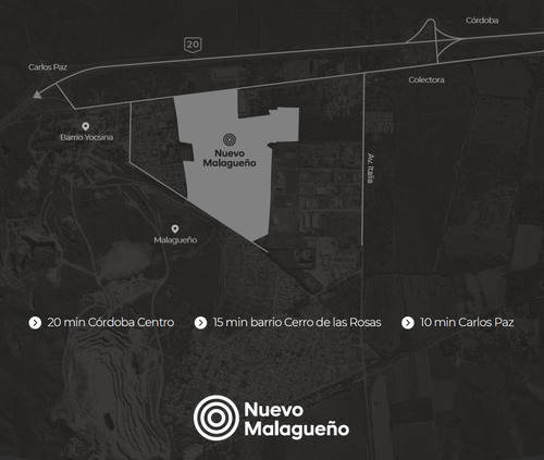 Lote En Venta Nuevo Malagueño 250m2